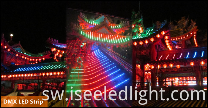 DMX LED strip outdoor